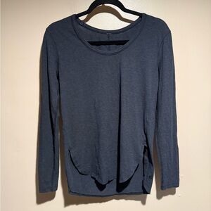 Lululemon Long Sleeve Crew Neck Shirt heather grey